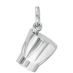 Sterling Silver Chef Hat Charm