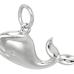 Sterling Silver Whale Charm