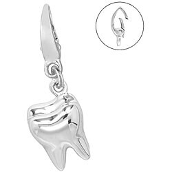 Sterling Silver Tooth Charm