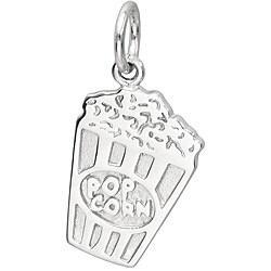 Sterling Silver 'Pop Corn' Charm