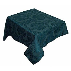 Caprice Evergreen Damask Tablecloth