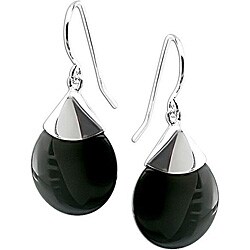 Sterling Silver Black Onyx Earrings (Case of 6)