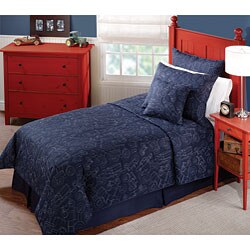 Trucking Along Kid's Quilt Set