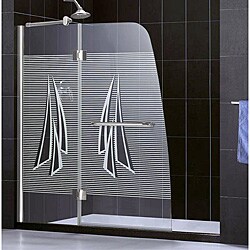 DreamLine Shower Door AQUA-S with Amazon Tray