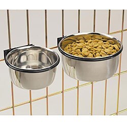 Coop Cup Stainless Steel 48-ounce Feeder (Set of 2)
