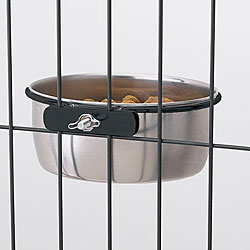 Coop Cup Stainless Steel 8-ounce Pet Feeder (Set of 2)