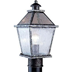 Tuscan 1-light Gold Finish Outdoor Garden Lantern