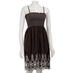 Magic Women's Embroidered Short Dress