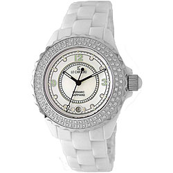 Le Chateau Women's Ceramic Condezza Zirconia Watch