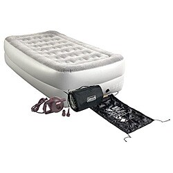 Coleman Twin Double High Quickbed Air Bed with Electric Pump