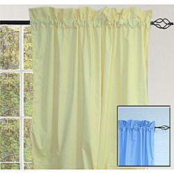 Solid Rod Pocket Curtain Panel Pair (53 in x 84 in.)