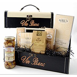 Elegant Wine Tote Gift Basket