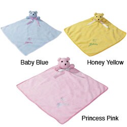 Puppy Baby Blanket with Squeaker Toy