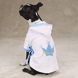 Royalty Blue Terrycloth Bathrobe.