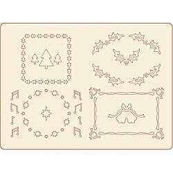 Helix Embossing Board Christmas Decorations