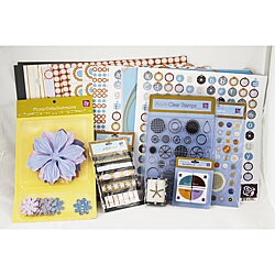 Prima 'Azure' Grande Scrapbooking Kit