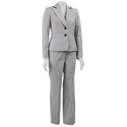 Nine West Women's 2-piece Striped Pant Suit