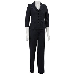 Nine West Women's 2-piece Denim Pant Suit