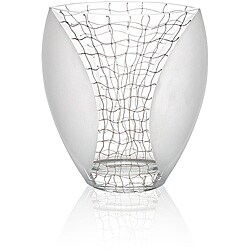 'Web of Intrigue' Hand-blown Glass Vase