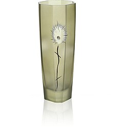 'Fuzzy Dandelion' Hand-blown Glass Vase