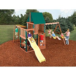 Chesapeake Complete Wood Swing Set Kit