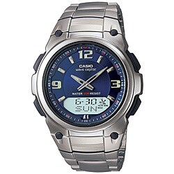Casio Men's Waveceptor Stainless Steel Watch $64