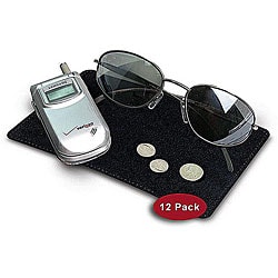 Black Dashboard Sticky Pads (Pack of 12)