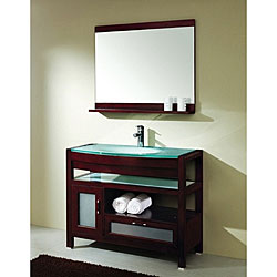Solid Wood Bathroom Vanity Set