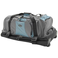 Boston Traveler Outdoor 31-inch Drop Bottom Rolling Duffel Bag