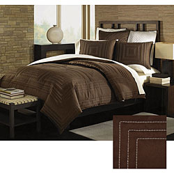 Anthology 'Manhattan' Chocolate Duvet Cover Set