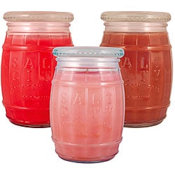 Salt City Candle Summer Cool 12-ounce Candle Gift Set (Pack of 3).