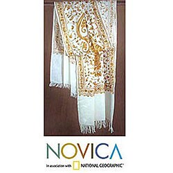 Pashmina 'Russet Delight' Shawl (India)