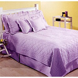 Lavender Fields Cotton Bedskirt