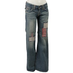 FINAL SALE Taverniti Women's Patch Detail Jeans