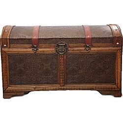Victorian Retro Steamer Trunk