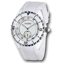 Haurex Italy Women's Riviera White Mother of Pearl Dial Watch