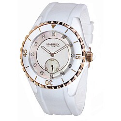 Haurex Italy Women's Riviera Pink Mother of Pearl Dial Watch Model # 1W337DWH