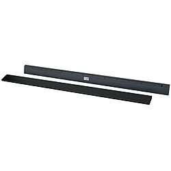 Emi Crib Twin Conversion Rail Kit in Red Black