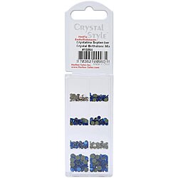 Kandi Crystal Style HotFix Jewel Embellishment Set (Sapphire Birthstone)