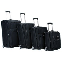 Rockland Presidential 4-piece Upright Luggage Set