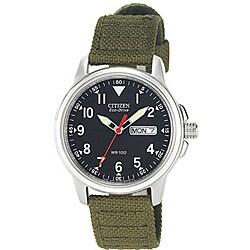 Citizen Eco-Drive Men's Canvas Strap Watch