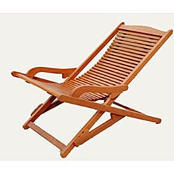 Relaxer Wood Deck Chair
