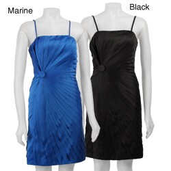 Calvin Klein Women's Spaghetti Strap Gathered Dress