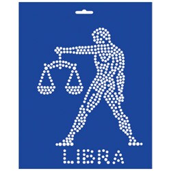 Kandi Korp Hotfix Crystal-style Libra Stencil