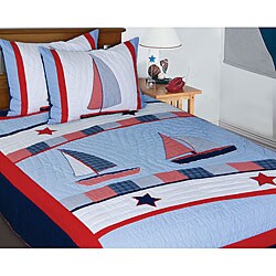 Nautical Child's Quilt Set