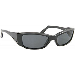 Spy Women's Black Gloss Cristal Sunglasses with Grey Lenses