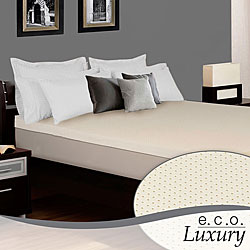 E.C.O. 2-inch Luxury Latex King Mattress Topper