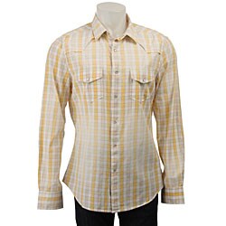 FINAL SALE French Connection Men's Long-sleeve Western-style Shirt