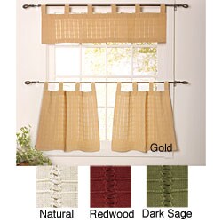 Magic Makeover Lexington 3-piece Curtain and Valance Set