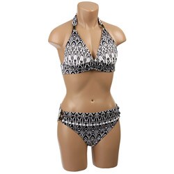 Anne Cole Collection Casablanca Ikat Halter Bikini